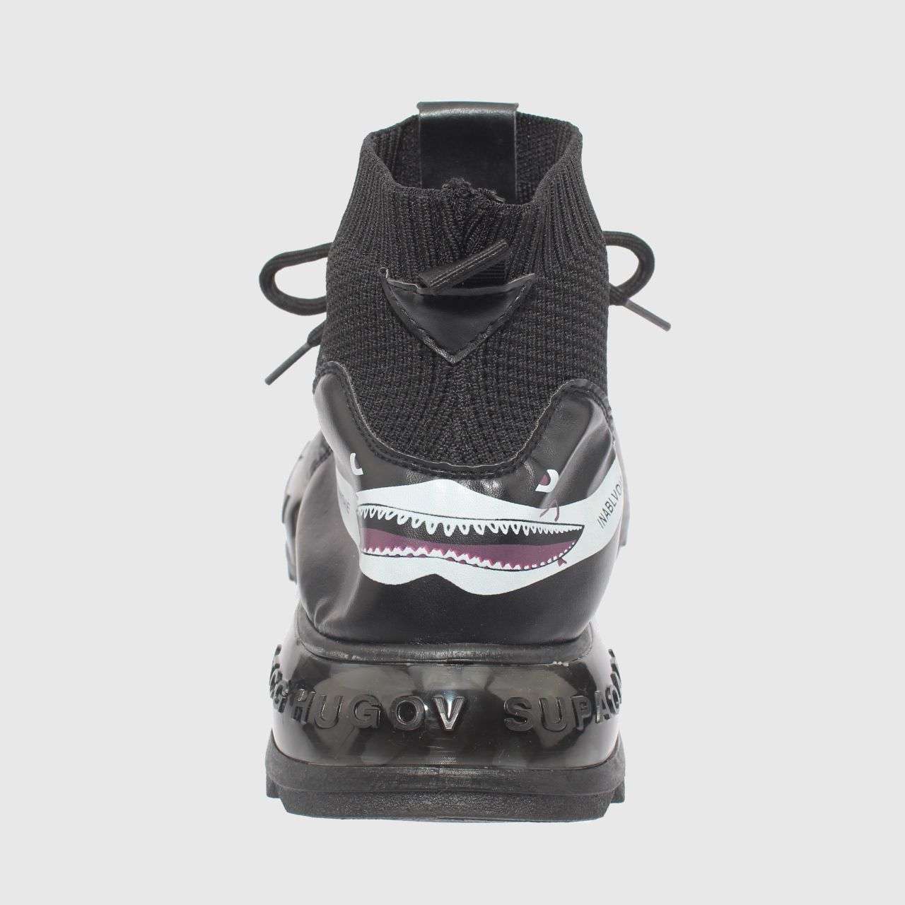 ZAPATILLAS HOMBRE VIA FRANCA URBANAS NEGRO CAÑA ART. 8A173BLACK - 4
