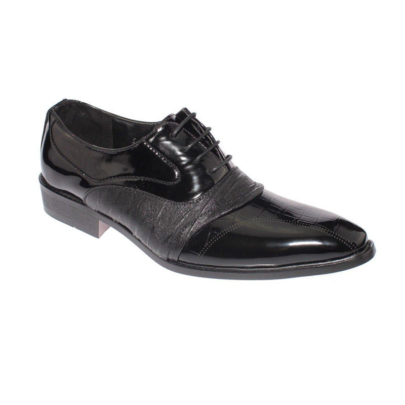 ZAPATO FORMAL NEGRO CASATIA ART: 82091BLACK - 1
