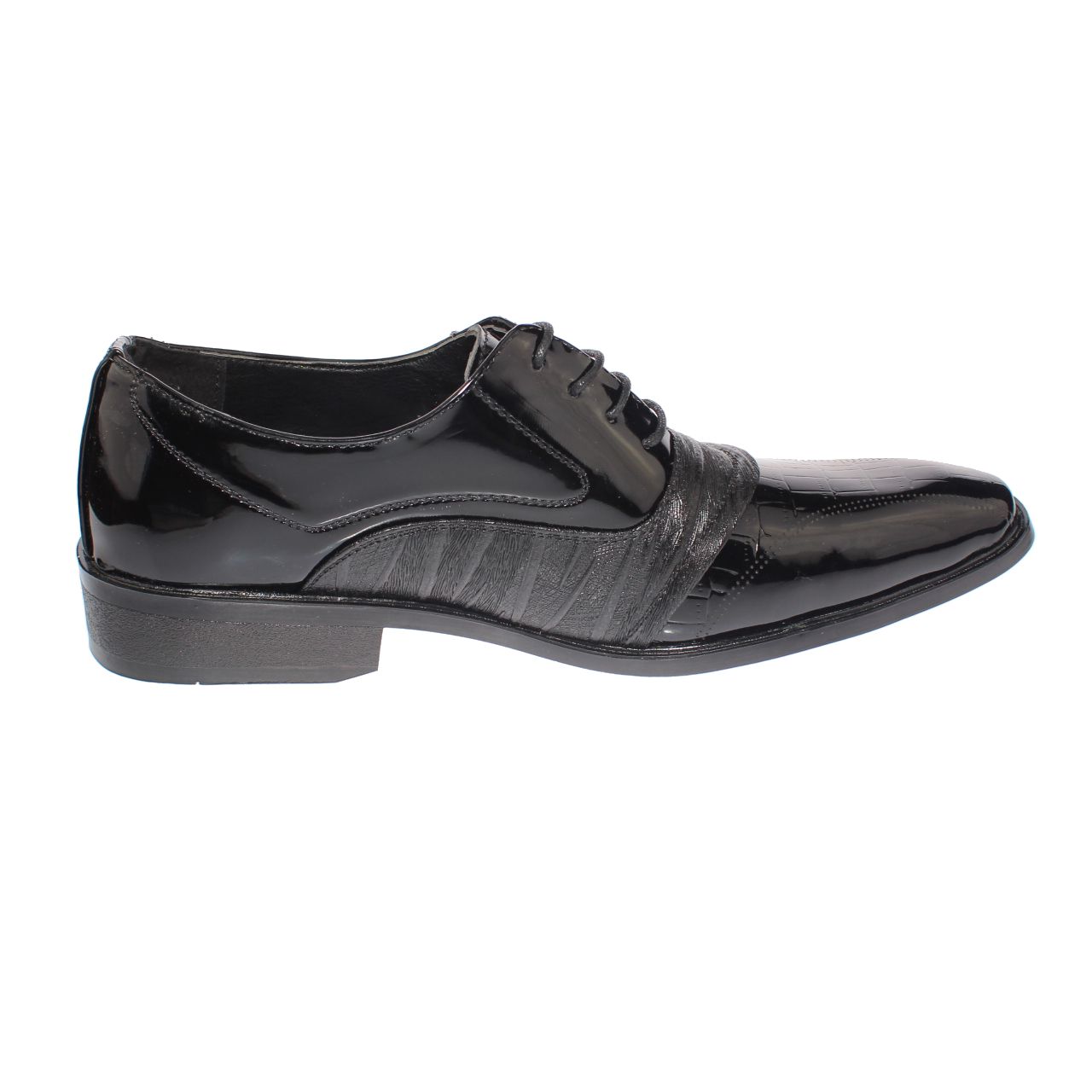 ZAPATO FORMAL NEGRO CASATIA ART: 82091BLACK - 2