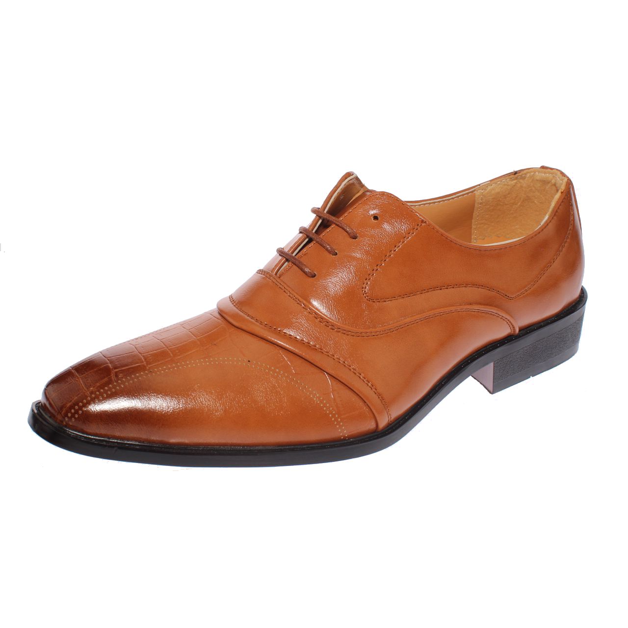 ZAPATO FORMAL KAKI CASATIA ART: 82092YELLOW - 1