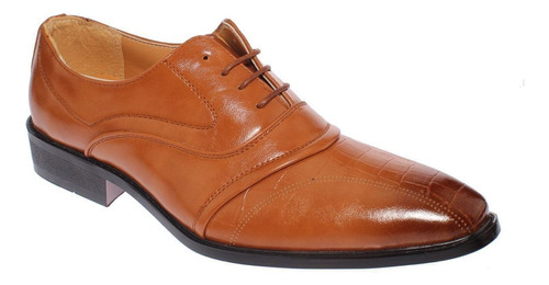 ZAPATO FORMAL KAKI CASATIA ART: 82092YELLOW - 5