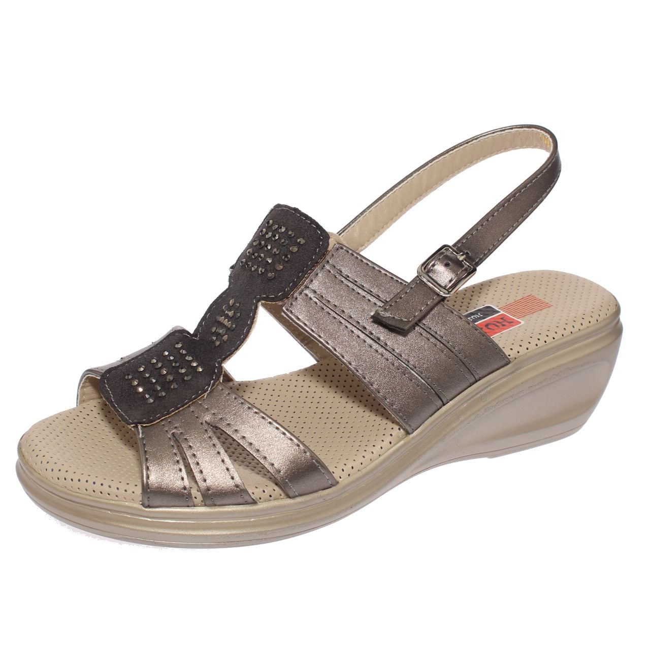 SANDALIA CONFORT NEGRO HUALUN ART: 51302BLACK - 1