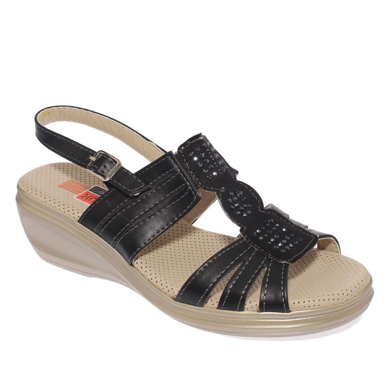 SANDALIAS MUJER VÍA FRANCA CONFORT HUALUN ART: 51302BRONZE - 1