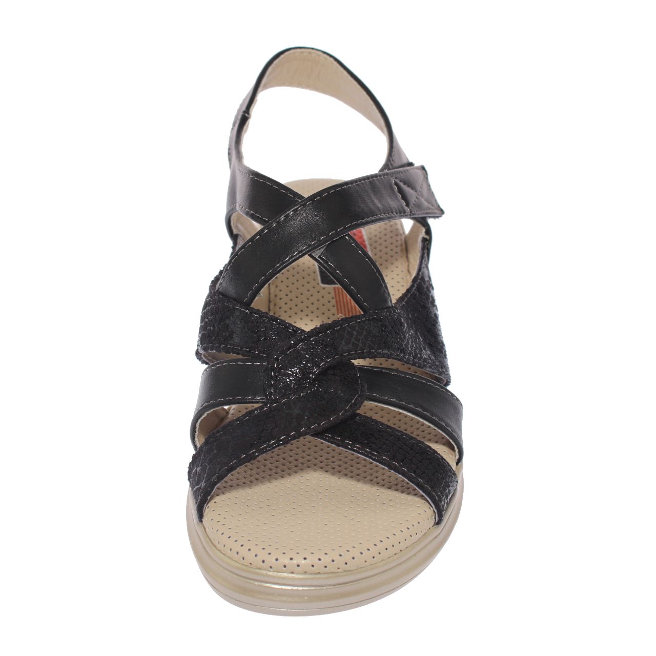 SANDALIA CONFORT NEGRO HUALUN ART: 51303BLACK - 4