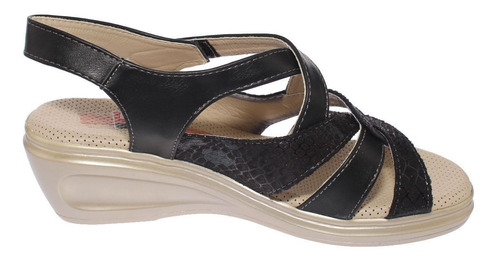 SANDALIA CONFORT NEGRO HUALUN ART: 51303BLACK - 6