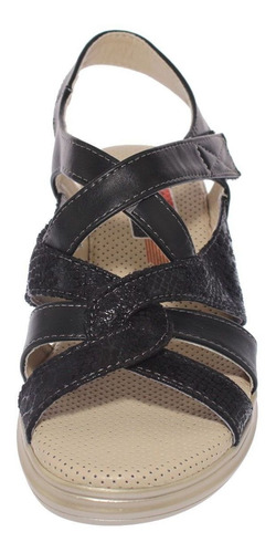 SANDALIA CONFORT NEGRO HUALUN ART: 51303BLACK - 7