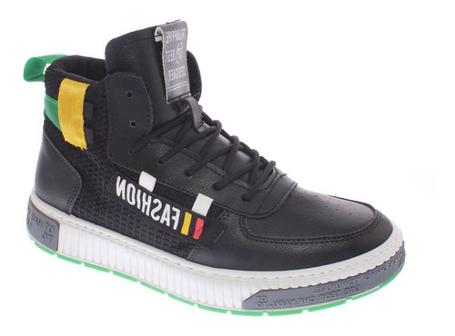 ZAPATILLAS HOMBRE VIA FRANCA CASUALES NEGRO ART 8A198BLACK - 6