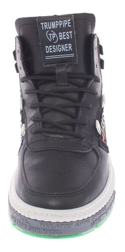 ZAPATILLAS HOMBRE VIA FRANCA CASUALES NEGRO ART 8A198BLACK - 8