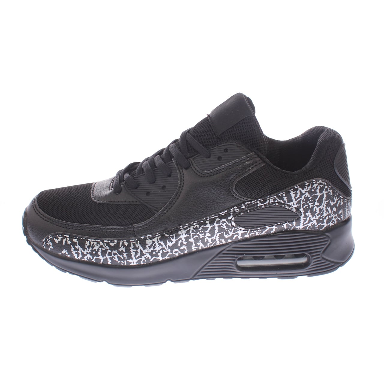 ZAPATILLAS HOMBRE VIA FRANCA CASUALES NEGRO AIR ART 872907BLACK - 5