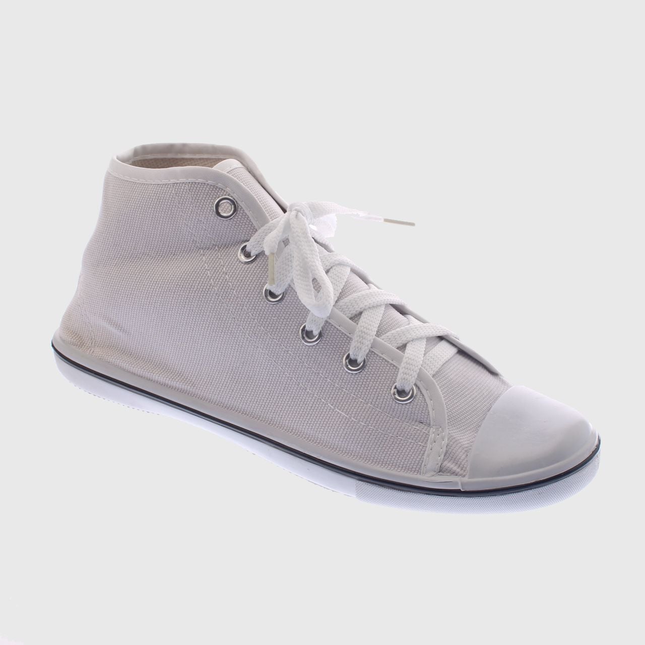 ZAPATILLAS MUJER VIA FRANCA URBANAS BLANCO LONA ART. 53815WHITE - 1