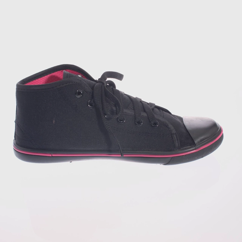ZAPATILLAS MUJER VIA FRANCA CASUALES NEGRO LONA ART 5M3829BLACK - 2