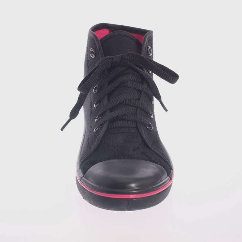 ZAPATILLAS MUJER VIA FRANCA CASUALES NEGRO LONA ART 5M3829BLACK - 3