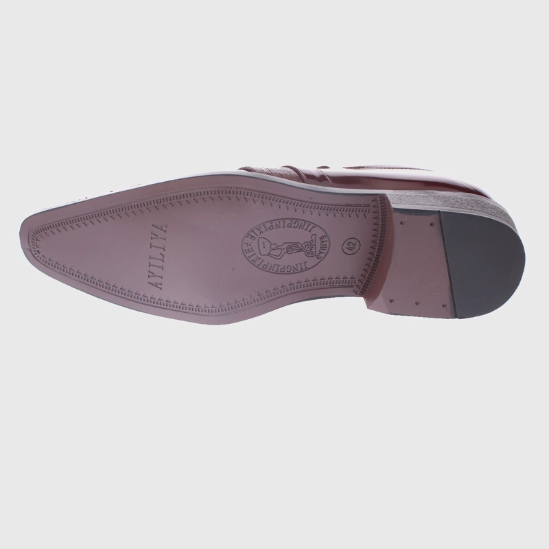 ZAPATO DE VESTIR BURDEO CASATIA ART: 81842RED - 4