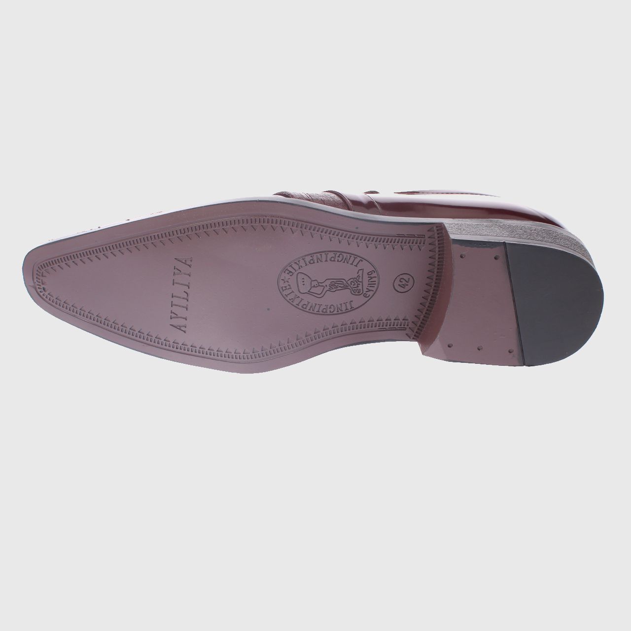 ZAPATO DE VESTIR BURDEO CASATIA ART: 81842RED - 4