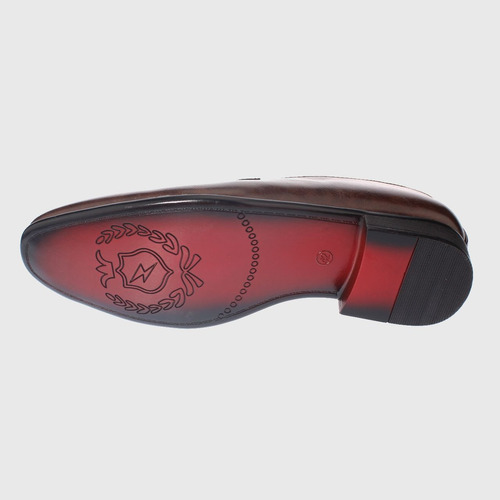 ZAPATO DE VESTIR CAFE CASATIA ART: 82203BROWN - 4