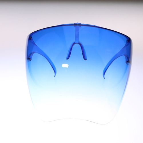 ESCUDO VIA FRANCA ROSTRO COMPLETO POLICARBONATO AZUL FULLFACE - 1