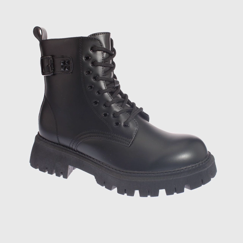 BOTÍN NEGRO ARMY ART 5H21BLACK CASUAL - 1