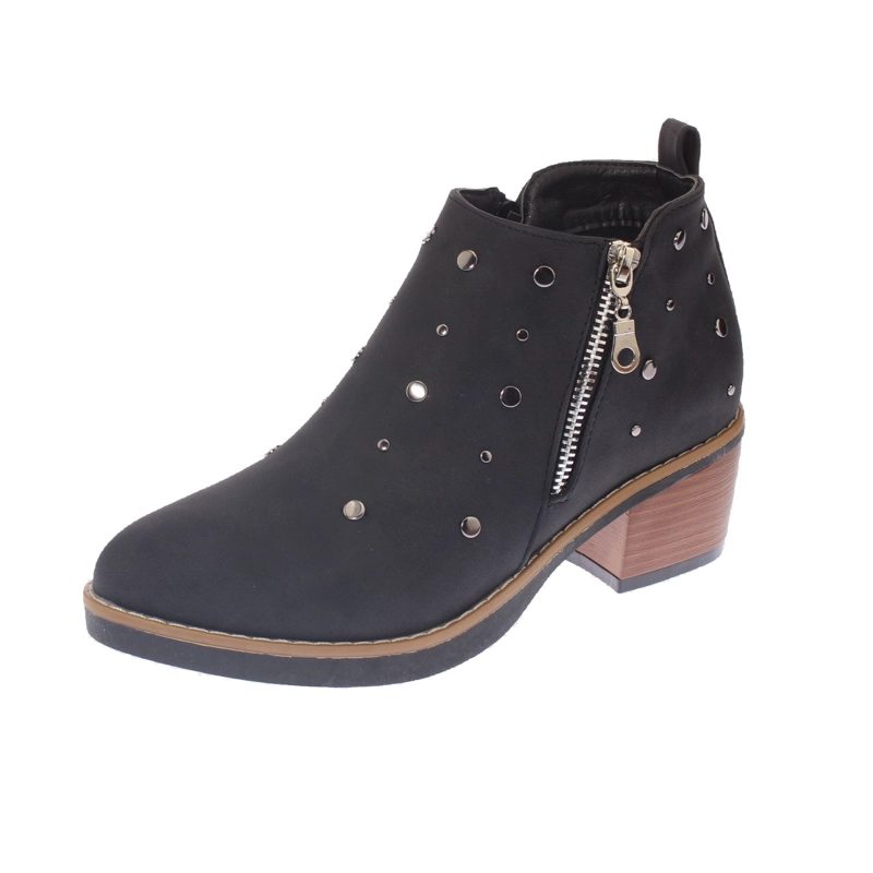BOTÍN NEGRO TACO ART 52102B30323HBLACK CASUAL - 1