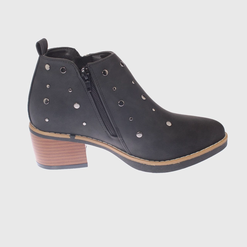 BOTÍN NEGRO TACO ART 52102B30323HBLACK CASUAL - 3