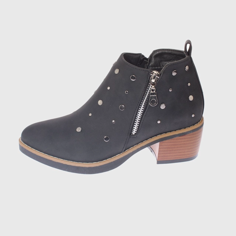 BOTÍN NEGRO TACO ART 52102B30323HBLACK CASUAL - 4