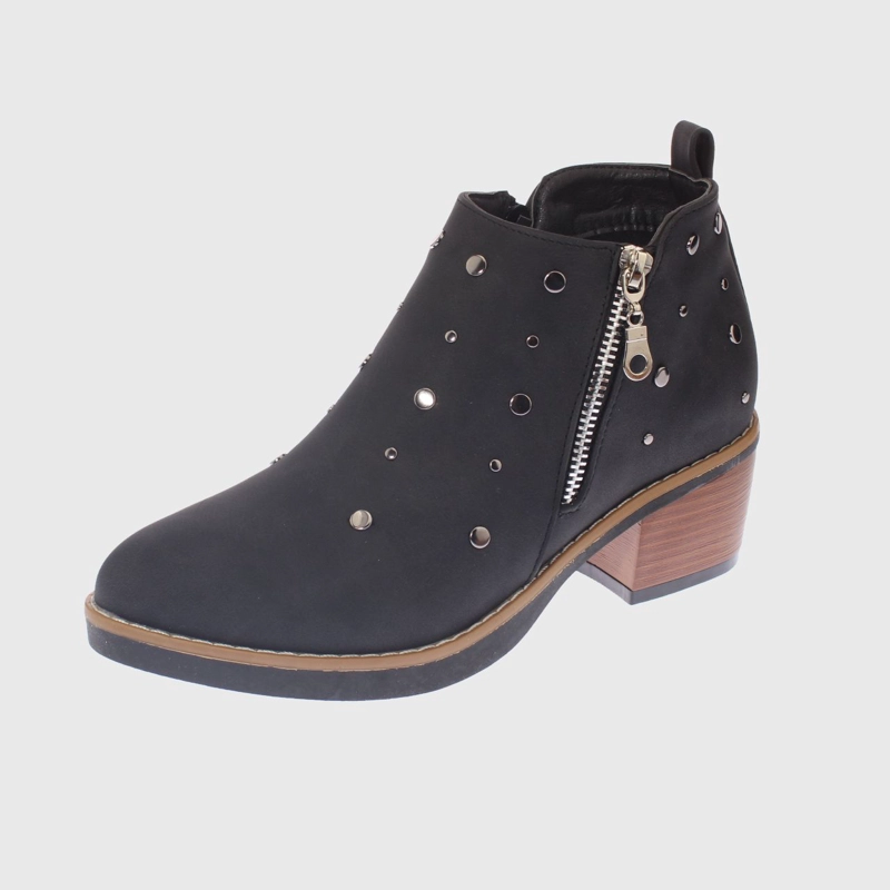 BOTÍN NEGRO TACO ART 52102B30323HBLACK CASUAL - 5