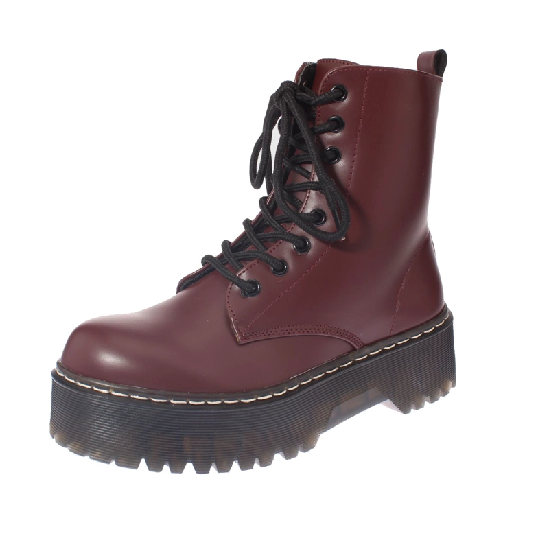 BOTÍN VÍA FRANCA BURDEO ARMY ART 529014BURGUNDY CASUAL - 1