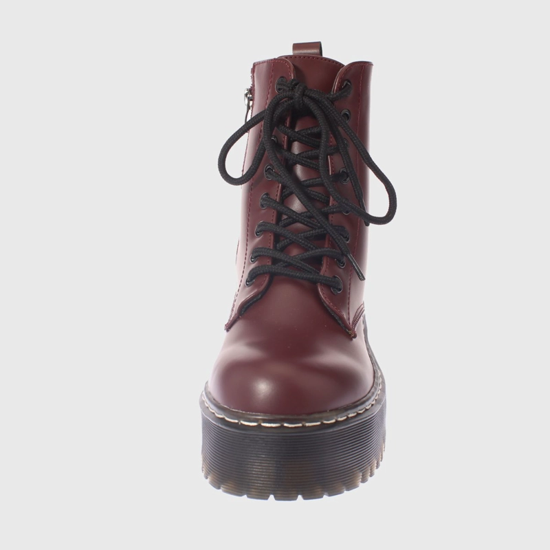 BOTÍN VÍA FRANCA BURDEO ARMY ART 529014BURGUNDY CASUAL - 4