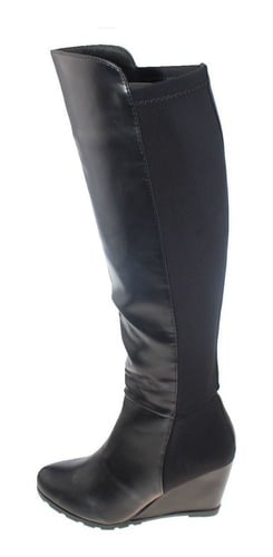 BOTA ELASTICADA NEGRO VIA FRANCA ART. 5G1931TBLACK - 2