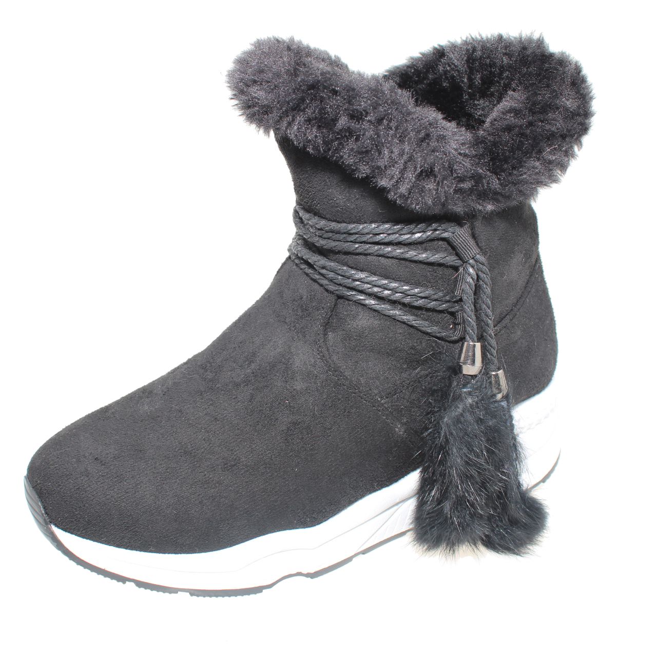 BOTÍN PIEL NEGRO VIA FRANCA ART. 52002B31086BLACK - 1