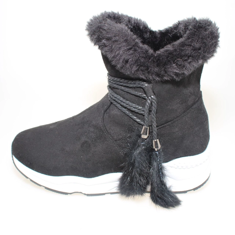 BOTÍN PIEL NEGRO VIA FRANCA ART. 52002B31086BLACK - 4