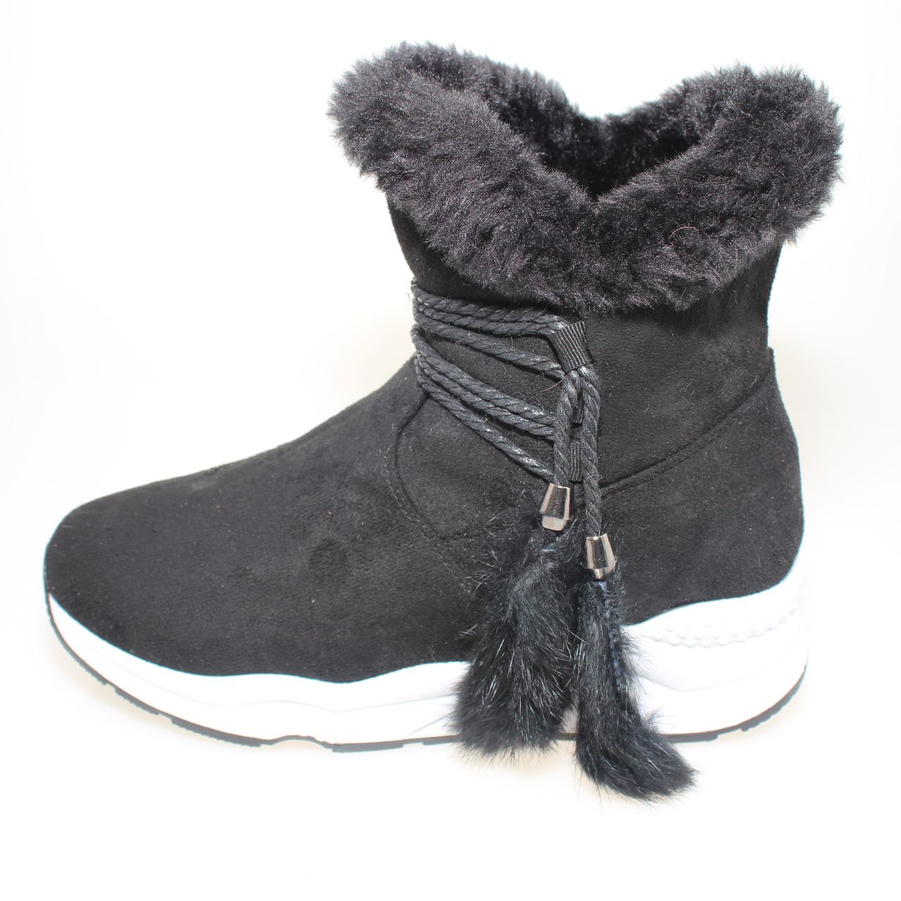 BOTÍN PIEL NEGRO VIA FRANCA ART. 52002B31086BLACK - 4