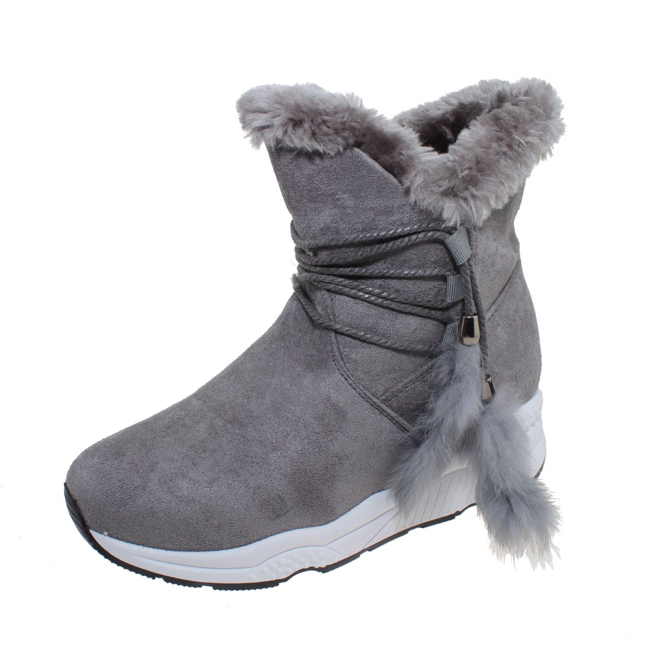 BOTIN PIEL GRIS VIA FRANCA ART. 52002B31086GREY - 1