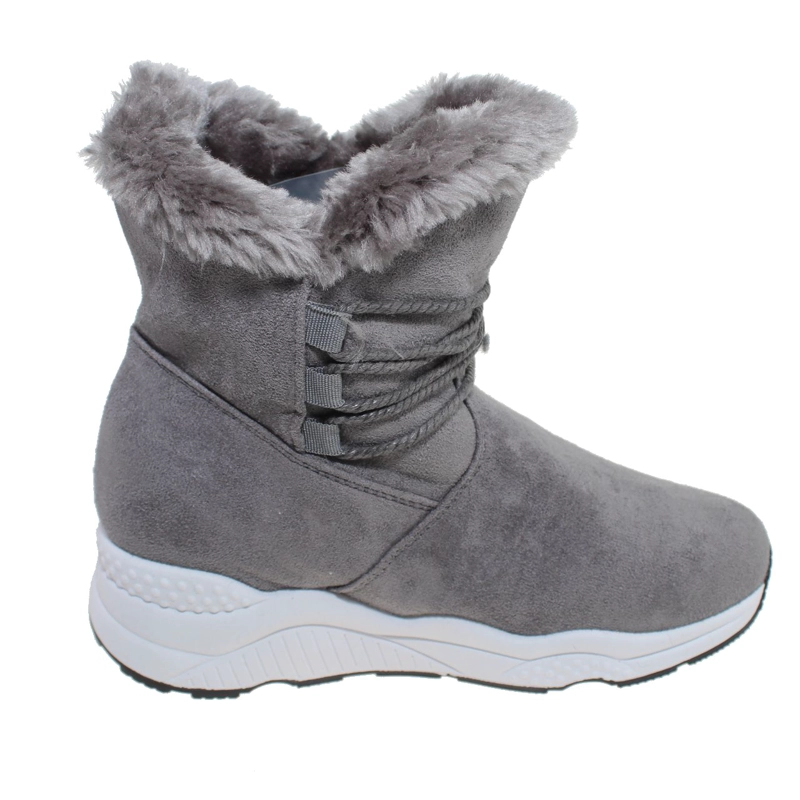 BOTIN PIEL GRIS VIA FRANCA ART. 52002B31086GREY - 3
