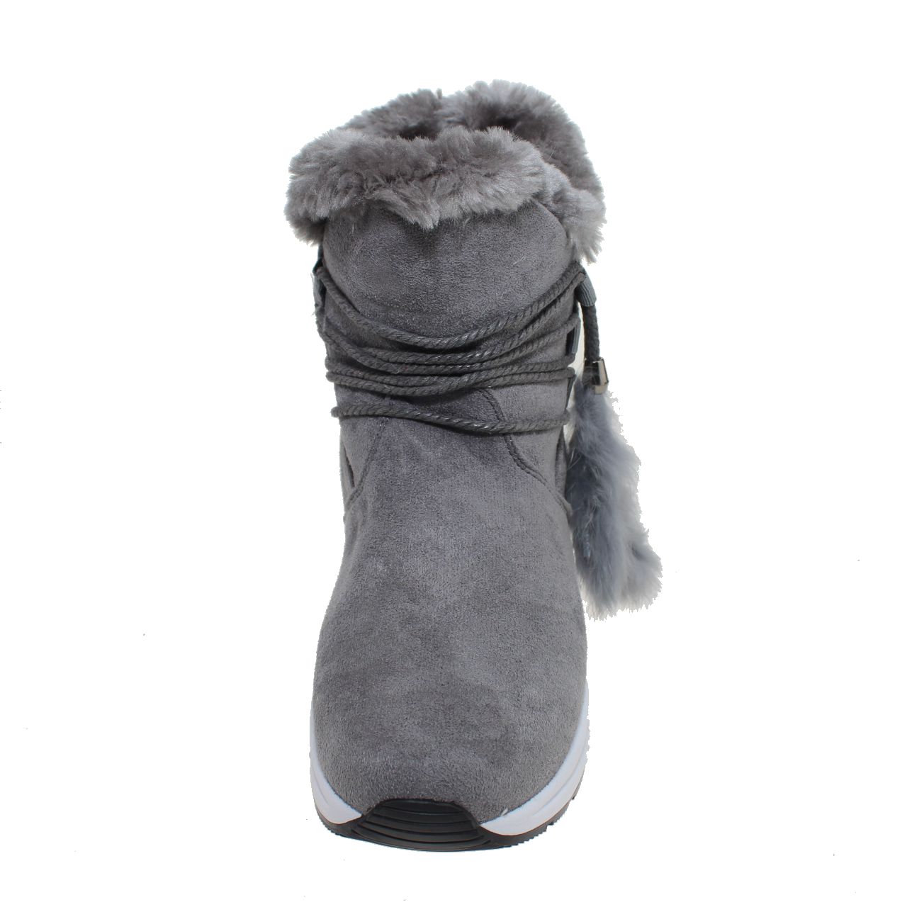 BOTIN PIEL GRIS VIA FRANCA ART. 52002B31086GREY - 5