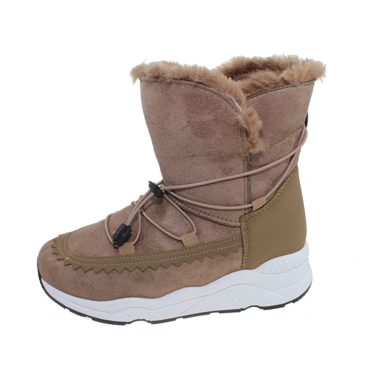 BOTIN PIEL KAKI VIA FRANCA ART. 52002B31088KHAKI - 4