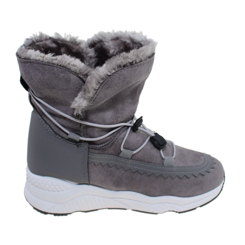 BOTIN PIEL GRIS VIA FRANCA ART. 52002B31088GREY - 4
