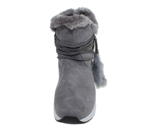 BOTIN PIEL GRIS VIA FRANCA ART. 52002B31088GREY - 7