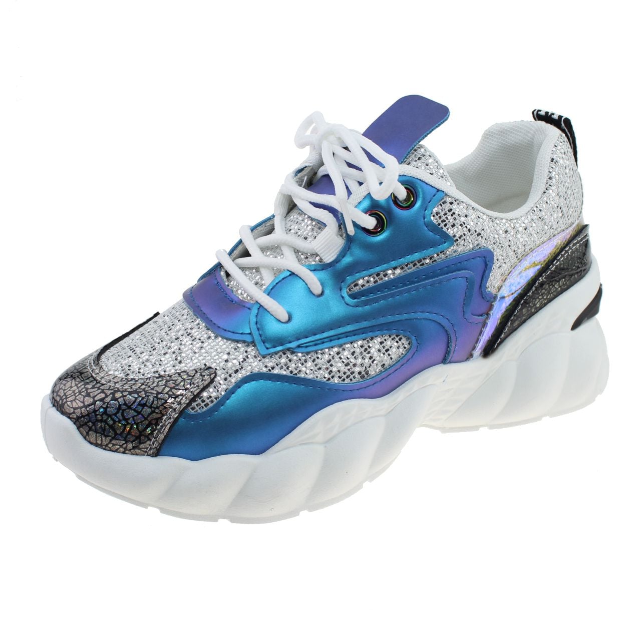 ZAPATILLAS MUJER VIA FRANCA CASUALES AZUL ART. 5B21008LABLUE - 1