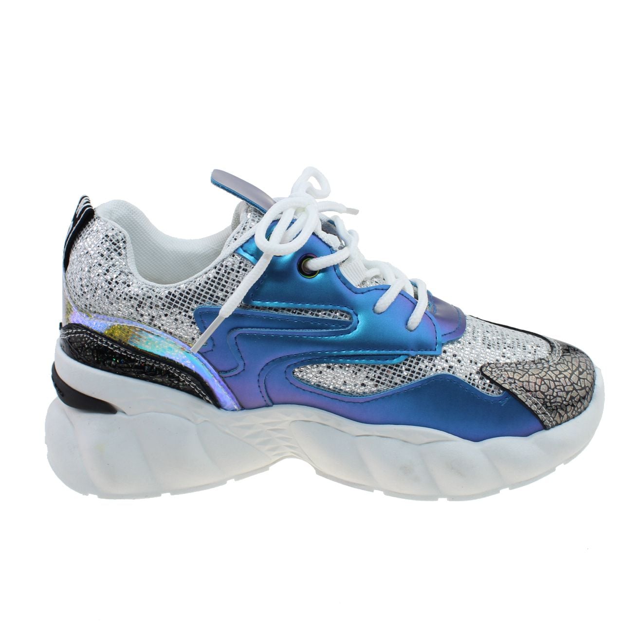 ZAPATILLAS MUJER VIA FRANCA CASUALES AZUL ART. 5B21008LABLUE - 3