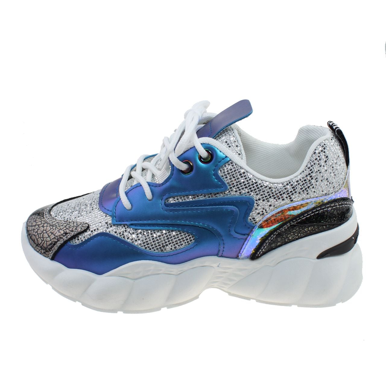 ZAPATILLAS MUJER VIA FRANCA CASUALES AZUL ART. 5B21008LABLUE - 4