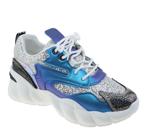 ZAPATILLAS MUJER VIA FRANCA CASUALES AZUL ART. 5B21008LABLUE - 5