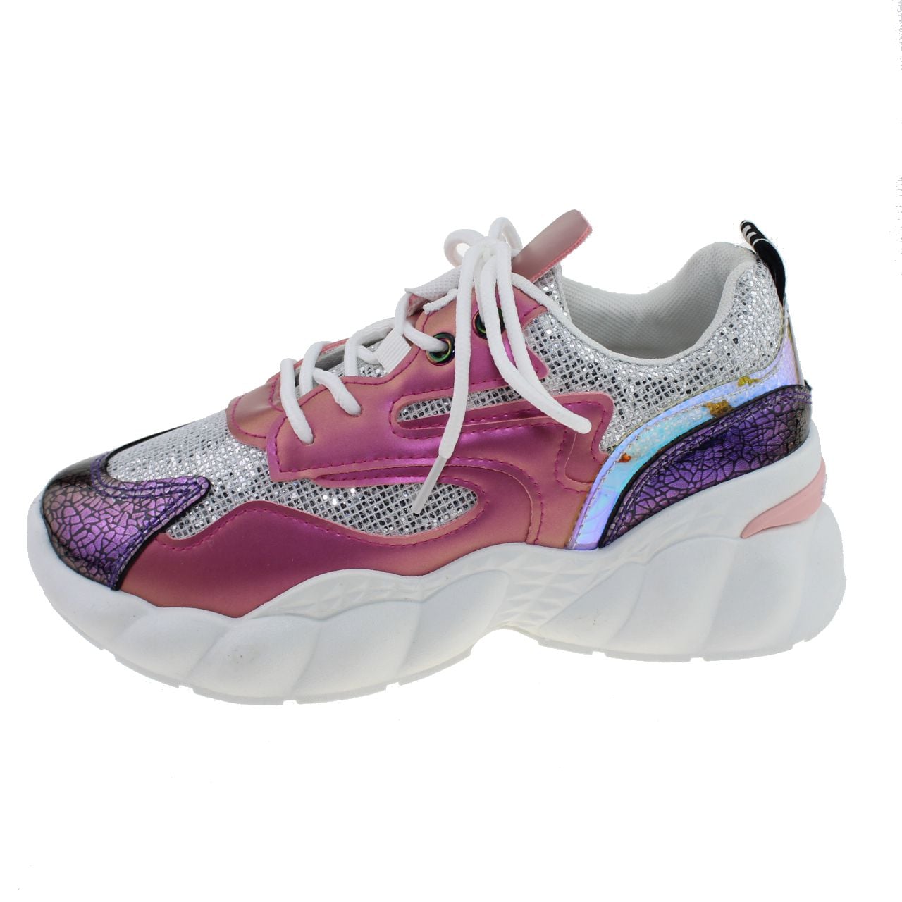 ZAPATILLAS MUJER VIA FRANCA CASUALES ROSA ART. 5B21008FPINK - 3