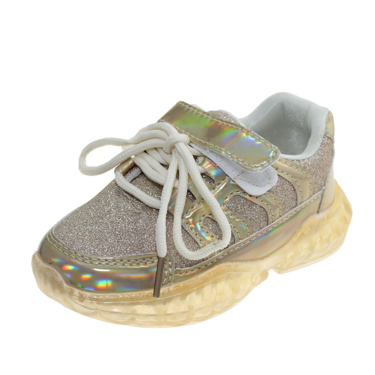 ZAPATILLAS NIÑA VIA FRANCA CASUALES DORADO LUCES ART. 32910E20701116GOLD - 1