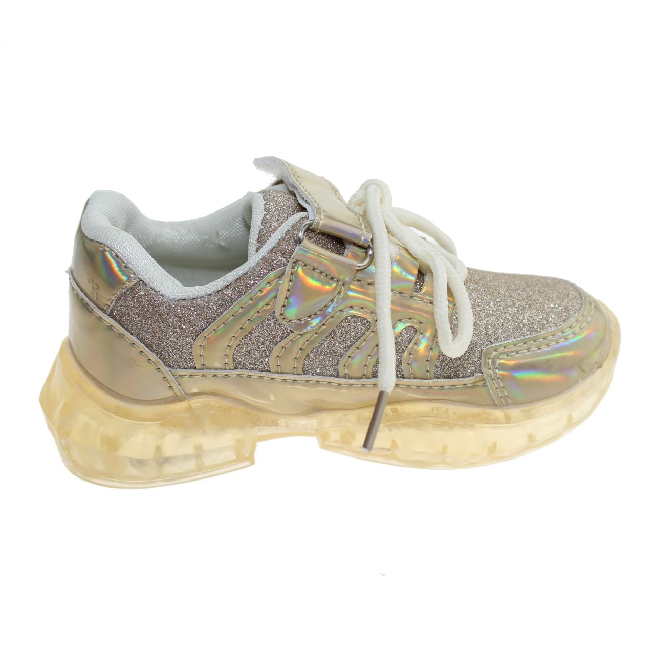 ZAPATILLAS NIÑA VIA FRANCA CASUALES DORADO LUCES ART. 32910E20701116GOLD - 2