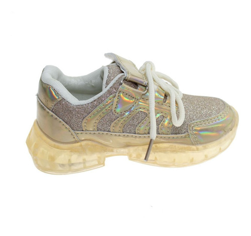 ZAPATILLAS NIÑA VIA FRANCA CASUALES DORADO LUCES ART. 32910E20701116GOLD - 7