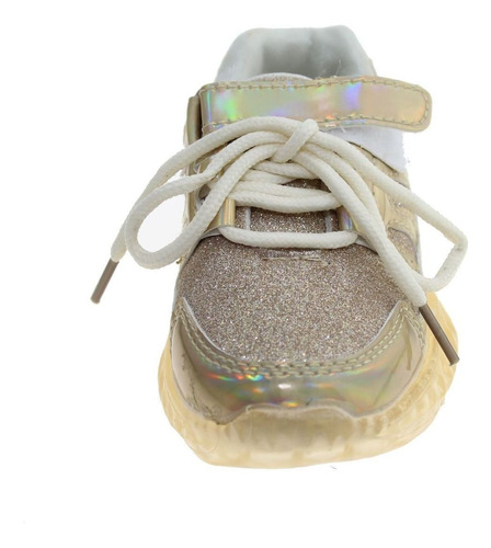 ZAPATILLAS NIÑA VIA FRANCA CASUALES DORADO LUCES ART. 32910E20701116GOLD - 8