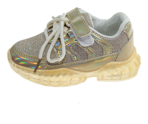 ZAPATILLAS NIÑA VIA FRANCA CASUALES DORADO LUCES ART. 32910E20701116GOLD - 9