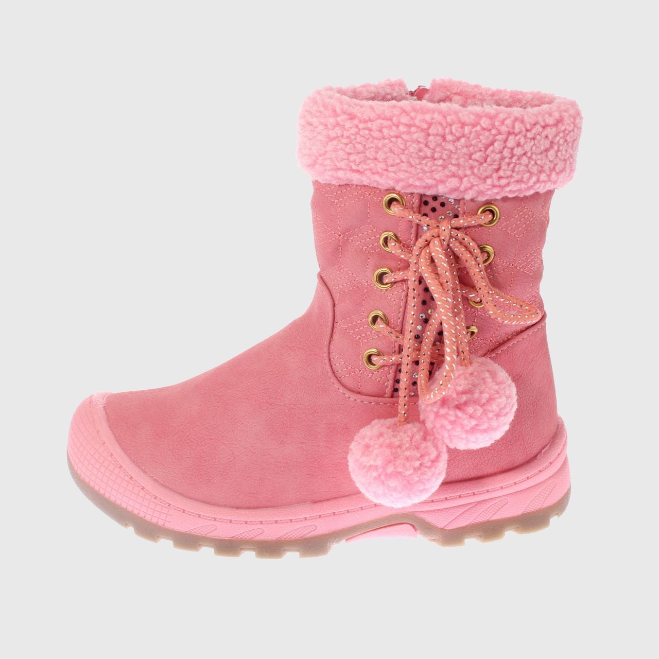 BOTAS NIÑA VÍA FRANCA ROSADO POM POM CELLINA ART. 3ASK72907PINK - 2