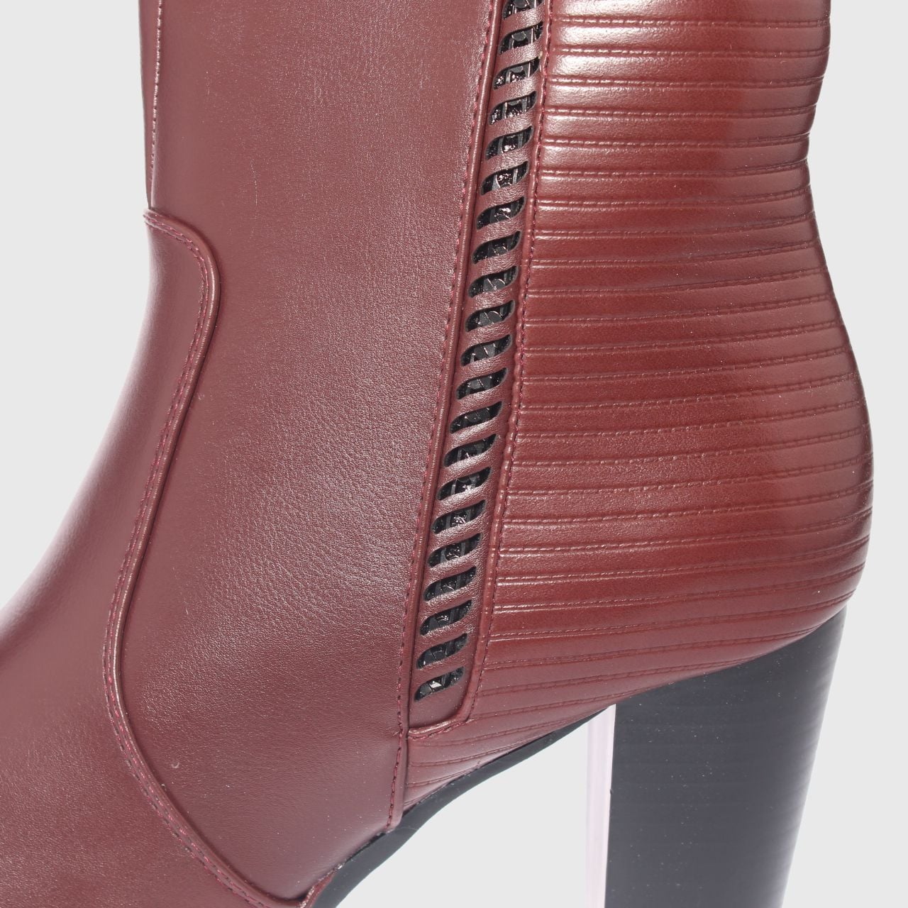 BOTÍN CARBIN BURDEO TACO ART. 5Z1501BURGUNDY CASUAL - 5