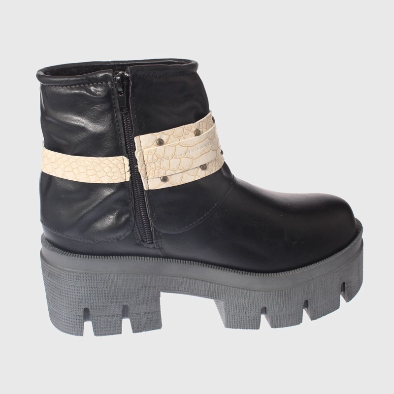 BOTÍN VÍA FRANCA NEGRO ART. 5SG2035ABLACK CASUAL - 3